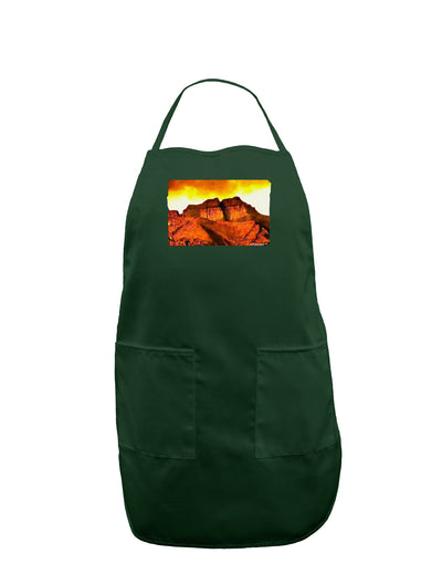 San Juan Mountain Range CO Dark Adult Apron-Bib Apron-TooLoud-Hunter-One-Size-Davson Sales