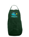 Blue Tang Fish - Smile Dark Adult Apron-Bib Apron-TooLoud-Hunter-One-Size-Davson Sales