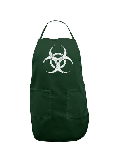 Biohazard Symbol - Vintage Apocalypse Dark Adult Apron-Bib Apron-TooLoud-Hunter-One-Size-Davson Sales