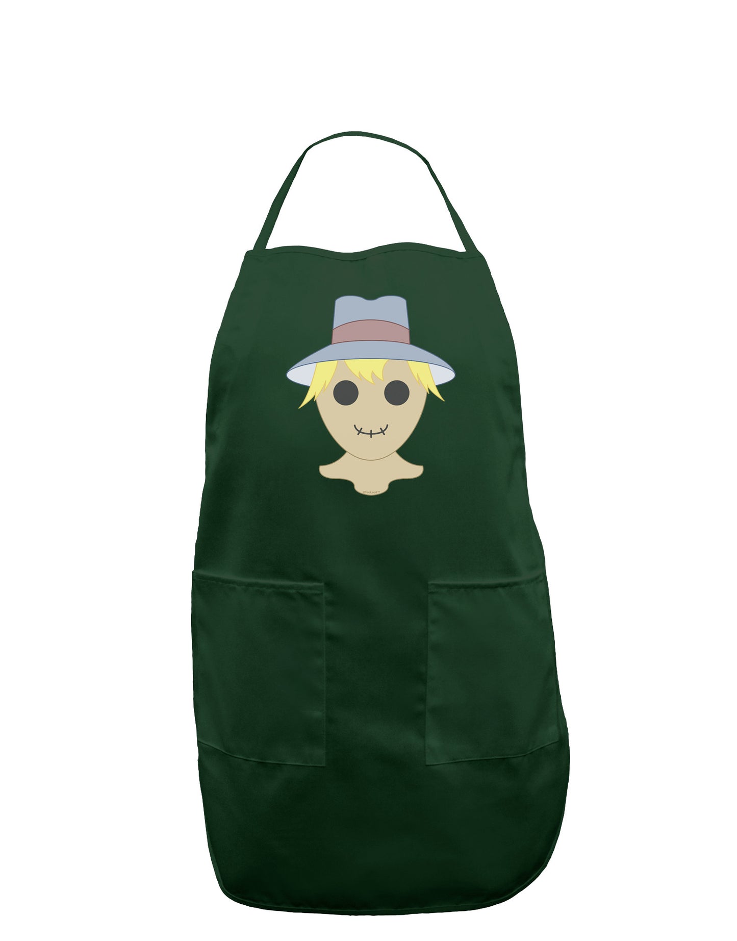 Lil Scarecrow Dark Adult Apron-Bib Apron-TooLoud-Hunter-One-Size-Davson Sales