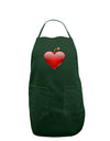 Love Bomb Dark Adult Apron-Bib Apron-TooLoud-Hunter-One-Size-Davson Sales