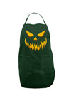 Scary Evil Jack O' Lantern Pumpkin Face Dark Adult Apron-Bib Apron-TooLoud-Hunter-One-Size-Davson Sales