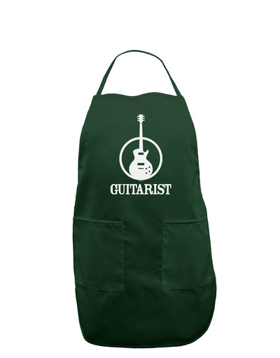 Guitarist Dark Adult Apron-Bib Apron-TooLoud-Hunter-One-Size-Davson Sales