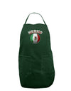 Soccer Ball Flag - Mexico Dark Adult Apron-Bib Apron-TooLoud-Hunter-One-Size-Davson Sales