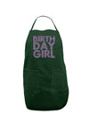 Birthday Girl - Pink and Purple Dots Dark Adult Apron by TooLoud-Bib Apron-TooLoud-Hunter-One-Size-Davson Sales