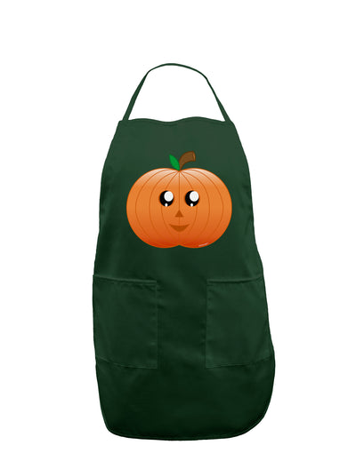 Cute Pumpkin Halloween Dark Adult Apron-Bib Apron-TooLoud-Hunter-One-Size-Davson Sales