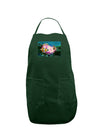 Clownfish Watercolor Dark Adult Apron-Bib Apron-TooLoud-Hunter-One-Size-Davson Sales