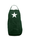 White Star Dark Adult Apron - Hunter - One-Size Tooloud