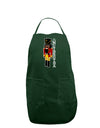 The Nutbrotha - Black Nutcracker Dark Adult Apron by-Bib Apron-TooLoud-Hunter-One-Size-Davson Sales