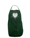 Lil Count Dark Adult Apron-Bib Apron-TooLoud-Hunter-One-Size-Davson Sales