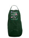 Happy Mother's Day (CURRENT YEAR) Dark Adult Apron by TooLoud-Bib Apron-TooLoud-Hunter-One-Size-Davson Sales