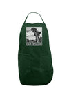 Colorado Landscape Text BW Dark Adult Apron-Bib Apron-TooLoud-Hunter-One-Size-Davson Sales