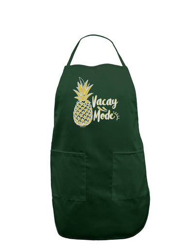 Vacay Mode Pinapple Dark Dark Adult Apron-Bib Apron-TooLoud-Hunter-One-Size-Davson Sales