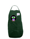 Cute Owl Halloween Hoo Dark Adult Apron-Bib Apron-TooLoud-Hunter-One-Size-Davson Sales