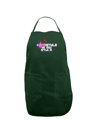 Hardstyle Is My Style Dark Adult Apron-Bib Apron-TooLoud-Hunter-One-Size-Davson Sales