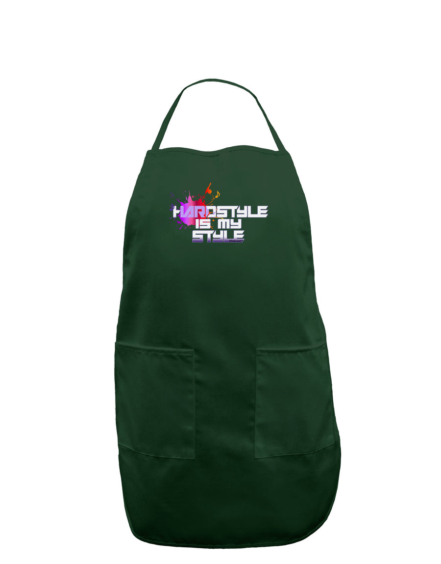 Hardstyle Is My Style Dark Adult Apron-Bib Apron-TooLoud-Black-One-Size-Davson Sales