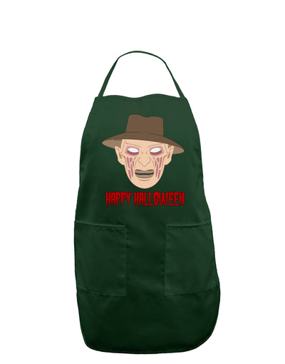 Scary Face With a Hat - Happy Halloween Dark Adult Apron-Bib Apron-TooLoud-Hunter-One-Size-Davson Sales