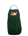 Cute Taco Fox Dark Adult Apron-Bib Apron-TooLoud-Hunter-One-Size-Davson Sales