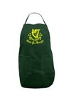 Erin Go Bragh Ireland Forever Dark Adult Apron-Bib Apron-TooLoud-Hunter-One-Size-Davson Sales