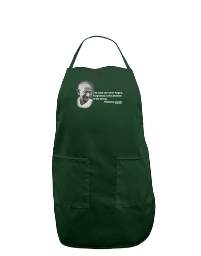 The Weak Can Never Forgive Dark Adult Apron-Bib Apron-TooLoud-Hunter-One-Size-Davson Sales