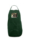 Sad Black Bear Dark Adult Apron-Bib Apron-TooLoud-Hunter-One-Size-Davson Sales