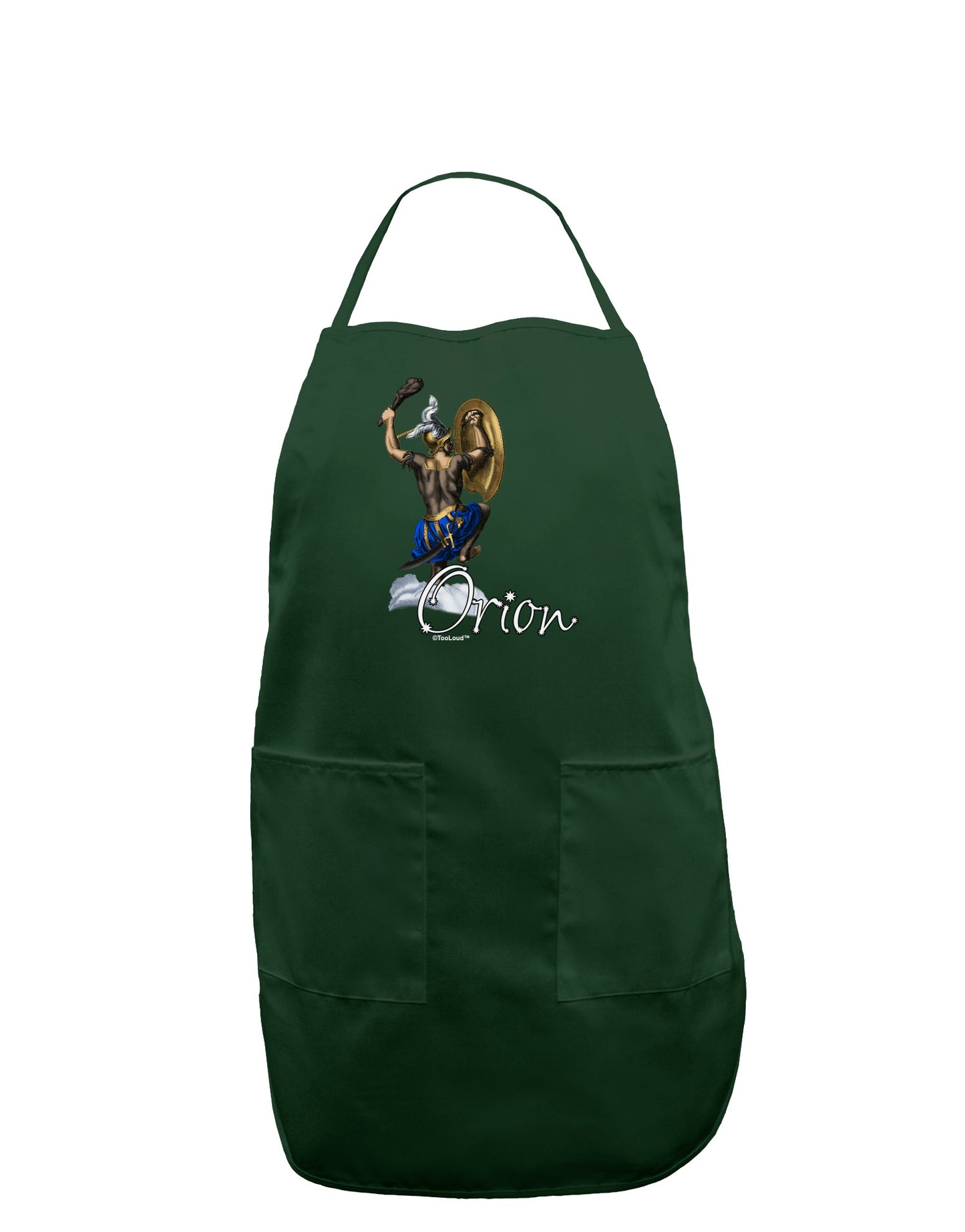Orion Color Illustration Dark Adult Apron-Bib Apron-TooLoud-Hunter-One-Size-Davson Sales