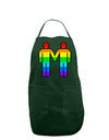 Rainbow Gay Men Holding Hands Dark Adult Apron-TooLoud-Hunter-One-Size-Davson Sales