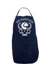 Best Grandpa Ever Collegiate Dark Adult Apron-Bib Apron-TooLoud-Navy-One-Size-Davson Sales