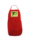 TooLoud Unleash The Monster Dark Adult Apron-Bib Apron-TooLoud-Red-One-Size-Davson Sales