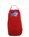 Bighorn Ram Dark Adult Apron-Bib Apron-TooLoud-Red-One-Size-Davson Sales