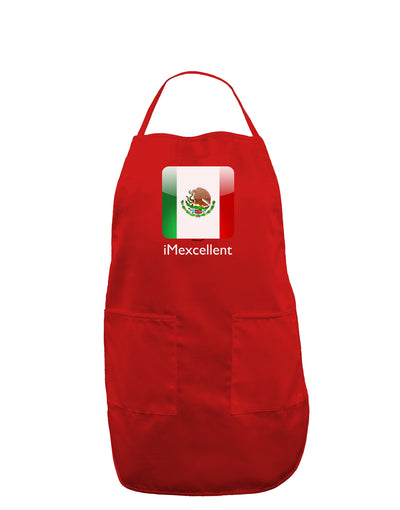 iMexcellent Icon - Cinco de Mayo Dark Adult Apron-Bib Apron-TooLoud-Red-One-Size-Davson Sales