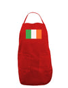 Irish Flag - Flag of Ireland Dark Adult Apron-Bib Apron-TooLoud-Red-One-Size-Davson Sales