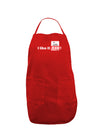 I Like It RAW Dark Adult Apron-Bib Apron-TooLoud-Red-One-Size-Davson Sales