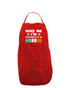 Kiss Me I'm Pretending to Be Irish Dark Adult Apron by TooLoud-Bib Apron-TooLoud-Red-One-Size-Davson Sales