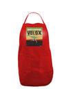 Ornithomimus Velox - With Name Dark Adult Apron by TooLoud-Bib Apron-TooLoud-Red-One-Size-Davson Sales