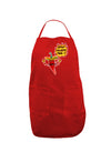 Estoy Caliente Para Ti Dark Adult Apron-Bib Apron-TooLoud-Red-One-Size-Davson Sales