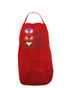 Wiggle Wiggle Wiggle - Twerk Color Dark Adult Apron-Bib Apron-TooLoud-Red-One-Size-Davson Sales