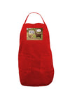 Angry Standing Llamas Dark Adult Apron by TooLoud-Bib Apron-TooLoud-Red-One-Size-Davson Sales