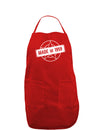 TooLoud 60th Birthday Gift Made in 1959 Dark Adult Apron-Bib Apron-TooLoud-Red-One-Size-Davson Sales