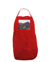 Arizona Saguaro Lake Mountains Dark Adult Apron-Bib Apron-TooLoud-Red-One-Size-Davson Sales