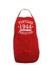 Vintage Birth Year 1944 Dark Adult Apron-Bib Apron-TooLoud-Red-One-Size-Davson Sales