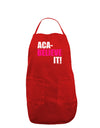 Aca Believe It Dark Adult Apron-Bib Apron-TooLoud-Red-One-Size-Davson Sales