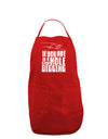 If you are in a hole stop digging Adult Apron-Bib Apron-TooLoud-Red-One-Size-Davson Sales