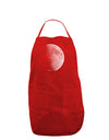 Moon Shadow Dark Adult Apron-Bib Apron-TooLoud-Red-One-Size-Davson Sales