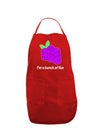 Grapes - I'm a Bunch of Fun Dark Adult Apron-Bib Apron-TooLoud-Red-One-Size-Davson Sales