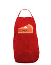 Cute Pumpkin Pie Thanksgiving Dark Adult Apron-Bib Apron-TooLoud-Red-One-Size-Davson Sales