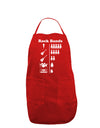 Rock Band Pictograph Dark Adult Apron-Bib Apron-TooLoud-Red-One-Size-Davson Sales