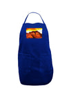 San Juan Mountain Range CO Dark Adult Apron-Bib Apron-TooLoud-Royal Blue-One-Size-Davson Sales