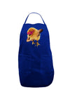 Bro Chick Dark Adult Apron-Bib Apron-TooLoud-Royal Blue-One-Size-Davson Sales