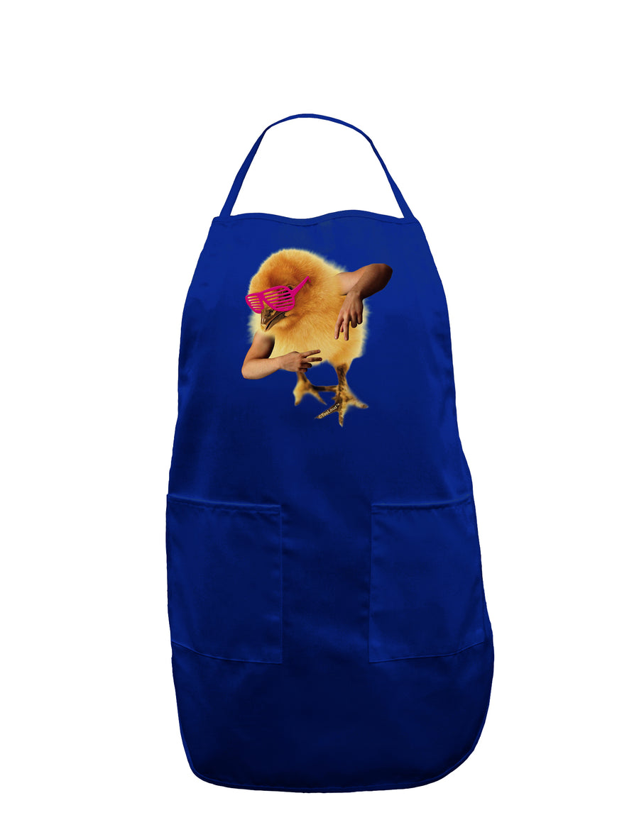 Bro Chick Dark Adult Apron-Bib Apron-TooLoud-Black-One-Size-Davson Sales